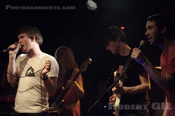 LOS CAMPESINOS - 2008-03-04 - PARIS - Nouveau Casino - Gareth Paisey - Tom Bromley - Neil Beale - Ellen Waddell